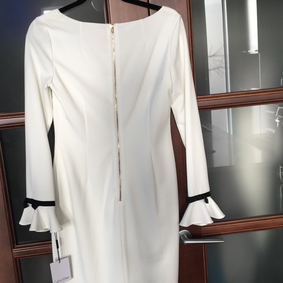 CK White and black dress size 6 - Picture 2 of 4